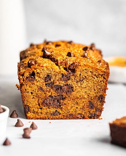 Peanut Butter Chocolate Chip Banana Bread