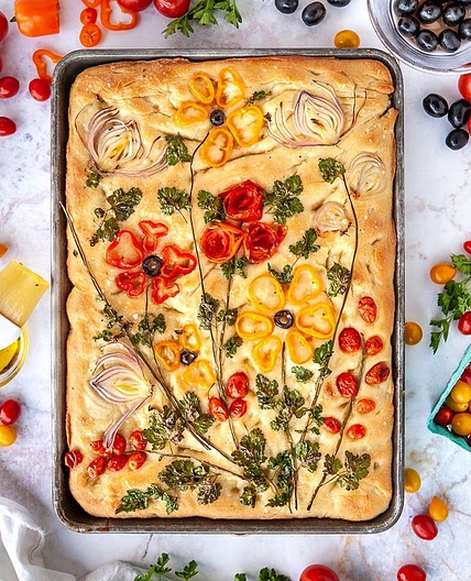 Focaccia Bread Art Recipe