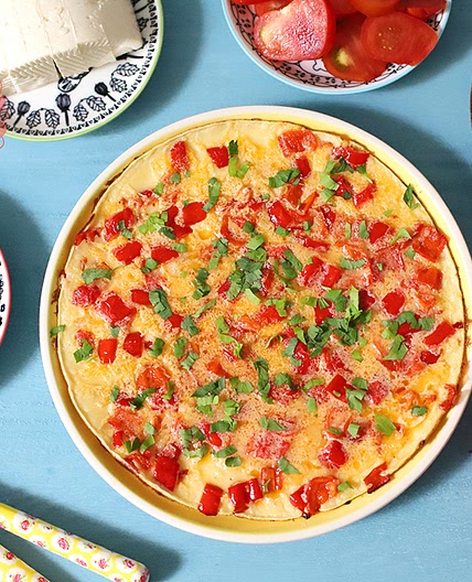 Red Pepper Omelette Recipe
