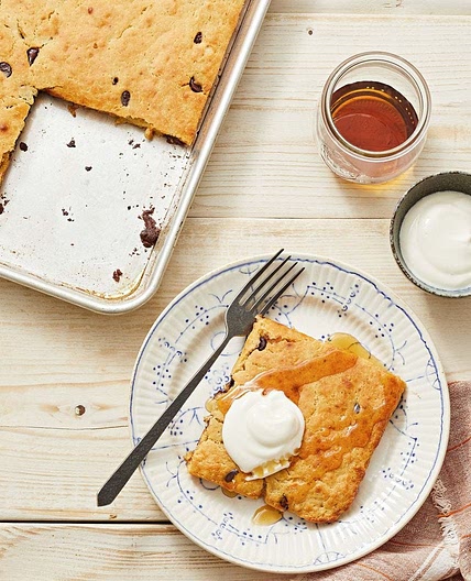 PB Chocolate Sheet Pan Pancake