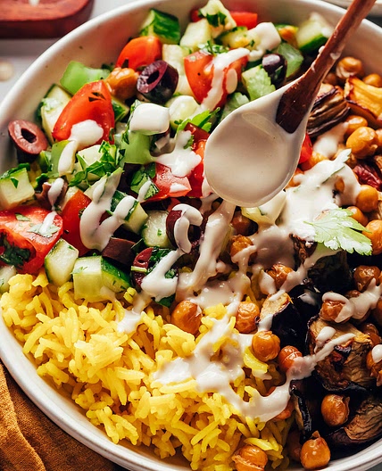 Easy Mediterranean-Inspired Nourish Bowls