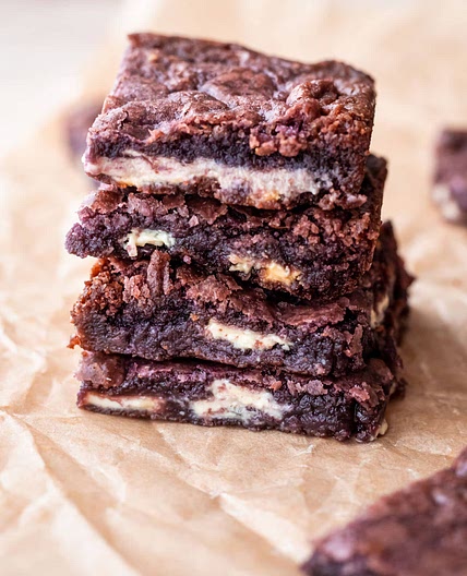 Soft and Fudgy Ube Blondies