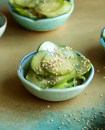 Sesame Japanese Cucumber Salad