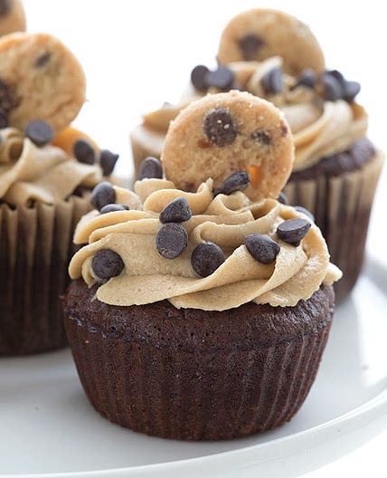 Cookie Dough Cupcakes