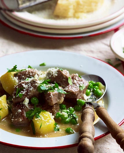 White wine and lamb one pot