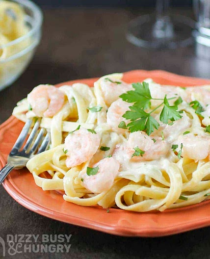 Shrimp Fettuccine Alfredo