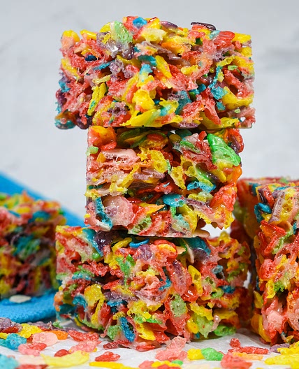 Fruity Pebbles Rice Krispie Treats