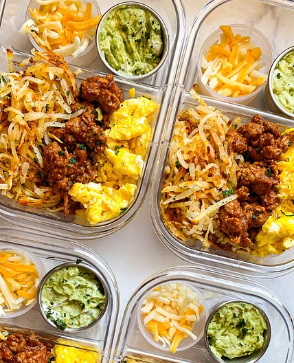 Breakfast Burrito Bowls