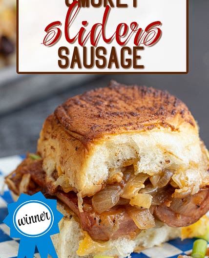 Caramelized Onion Sausage Dog Sliders