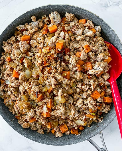 Ground Turkey Sweet Potato Meat