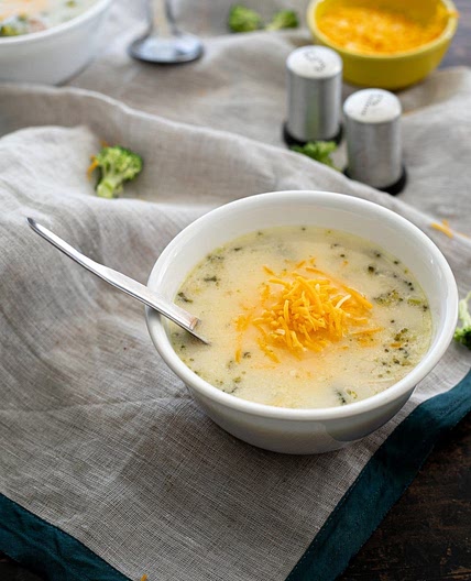 Instant Pot Keto Chicken Soup with Broccoli