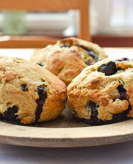 Easy Vegan Blueberry Scones - Scottish Scone Recipe