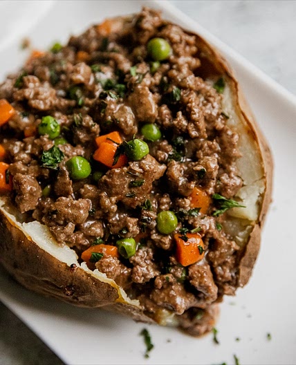 Shepherd's Pie Baked Potato
