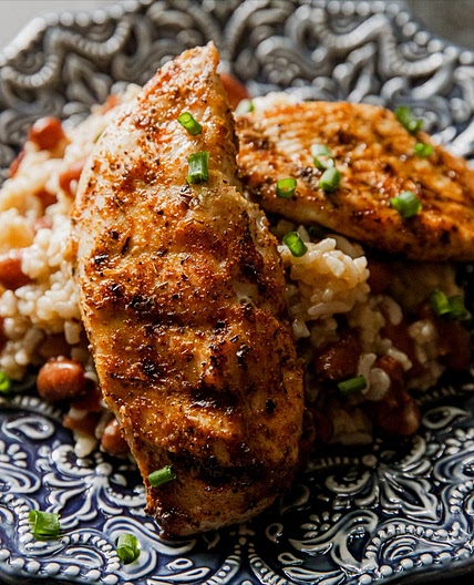 Grilled Blackened Chicken Breast