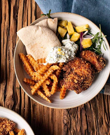 Crispy Cajun Chicken with Panko Breading