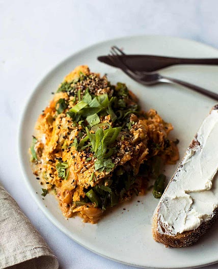 Easy Kimchi Omelet (Korean-Inspired Eggs)