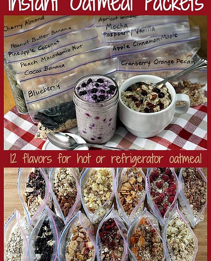 Healthy Instant Oatmeal Packets