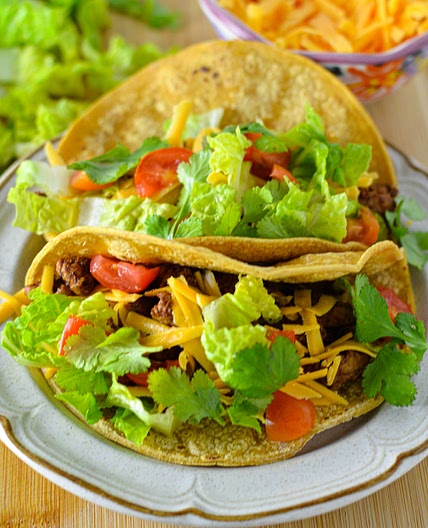 Ground Pork Tacos