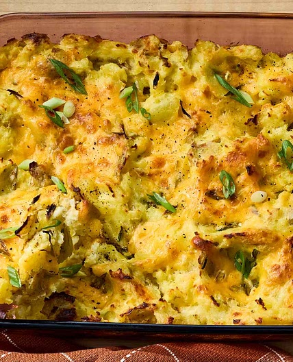 Garlic Mashed Potato Casserole