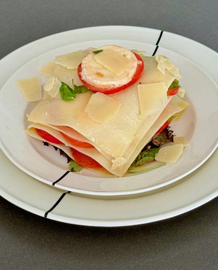 Summer lasagna with Caprese