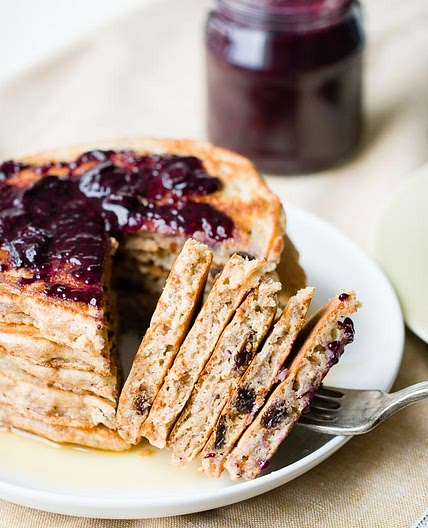 Healthy Apple Pancakes