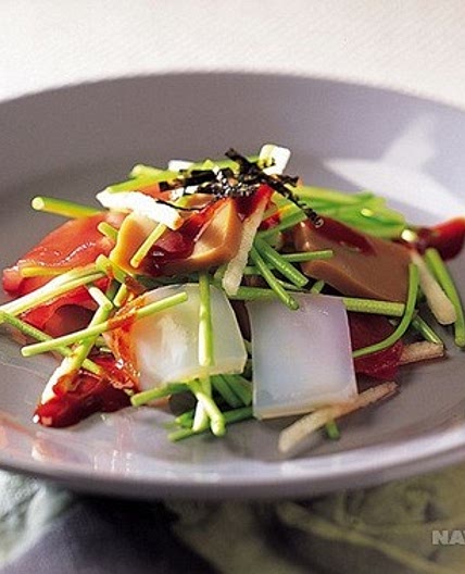 참치와 묵샐러드 만드는 법