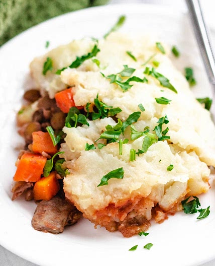 Vegan Lentil Shepherd's Pie