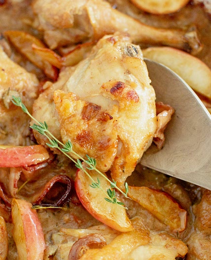 Chicken à la Normande