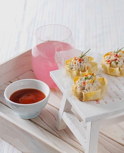 만두피 참치 컵샐러드 만드는 법