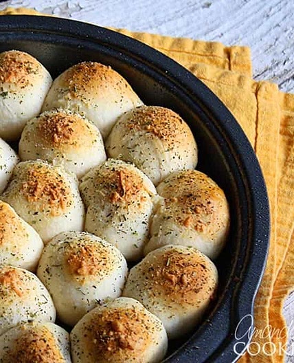 Meatball Stuffed Biscuits