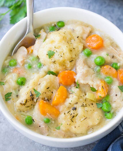 Instant Pot Chicken and Dumplings