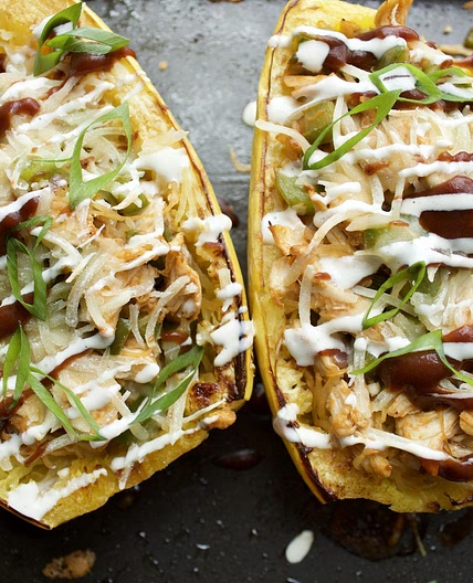 Bbq Chicken Spaghetti Squash