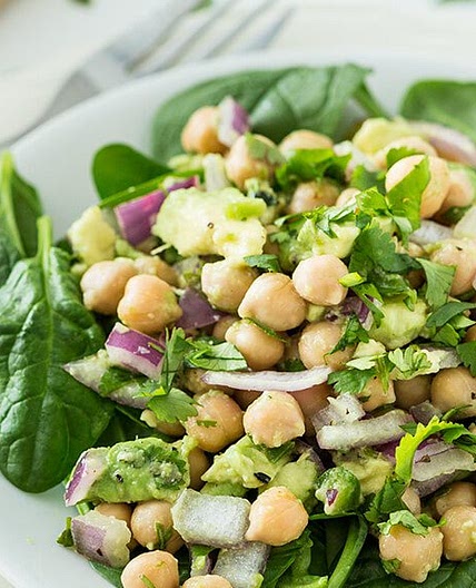 Chickpea Avocado Salad