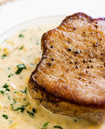 Pork Chops with Dijon Sauce