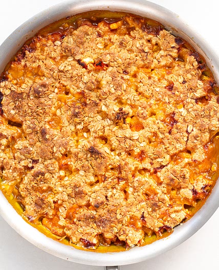 Orange Saffron Crumble