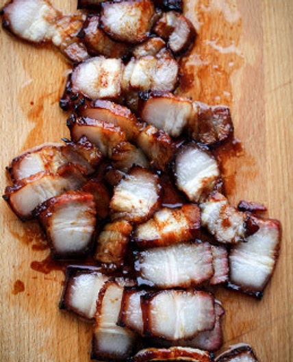 Roasted Pork Belly with Honey