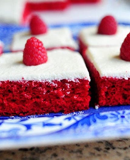 Red Velvet Sheet Cake