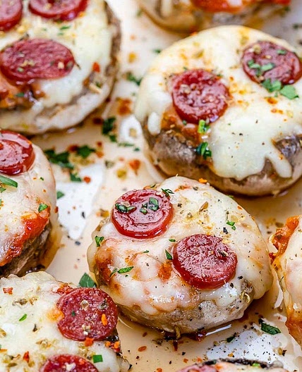 Mushroom Pizza Bites