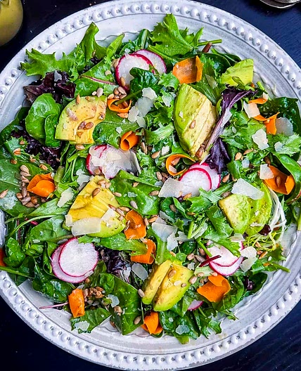 Simple Field Greens Salad Recipe