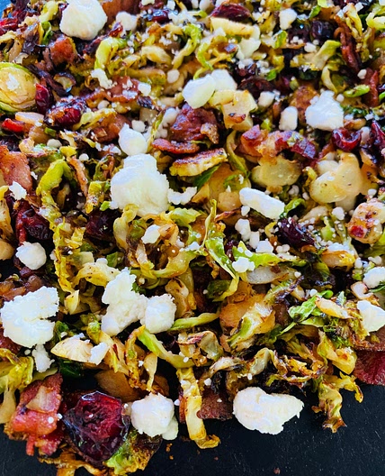 Blackstone Bacon Cranberry Brussel Sprouts