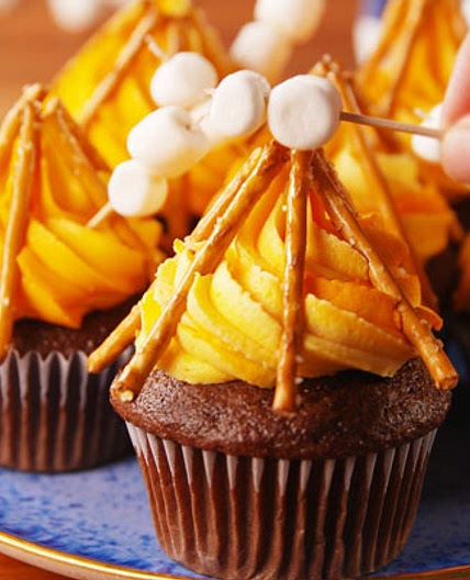 Campfire Cupcakes