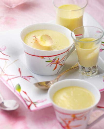 Crème de rhubarbe