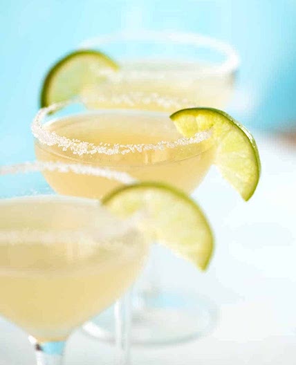 Margaritas (plus SKINNY margaritas!)