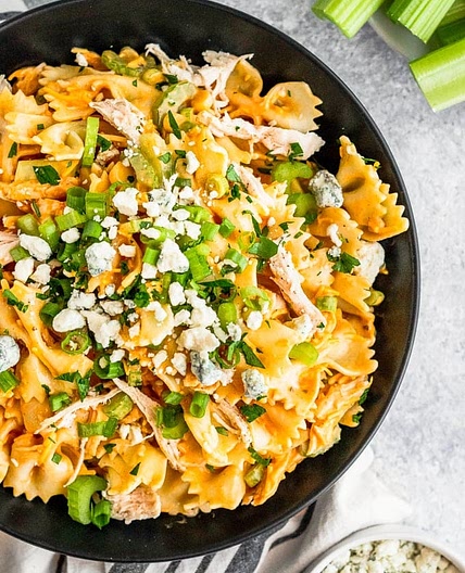 Buffalo Chicken Pasta Salad