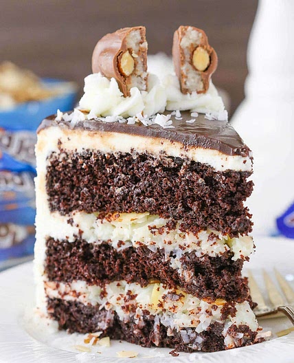 Almond Joy Layer Cake