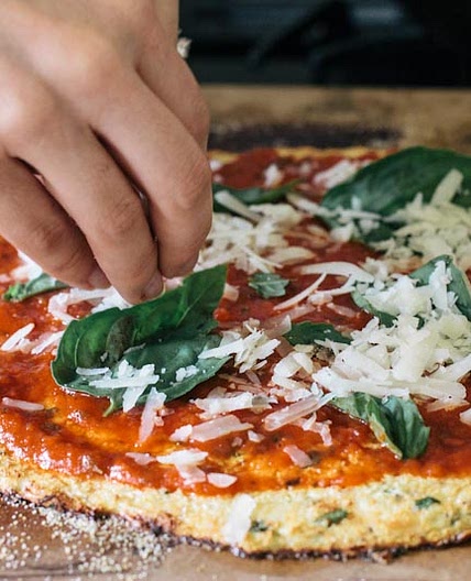 Cauliflower Pizza Crust Recipe