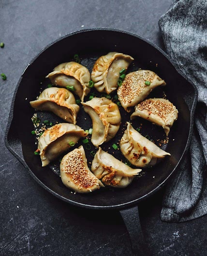 Vegan Potstickers (Pan-Fried Dumplings)