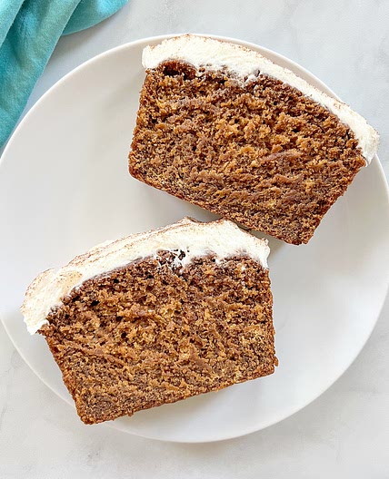 Vegan Gingerbread Loaf Cake