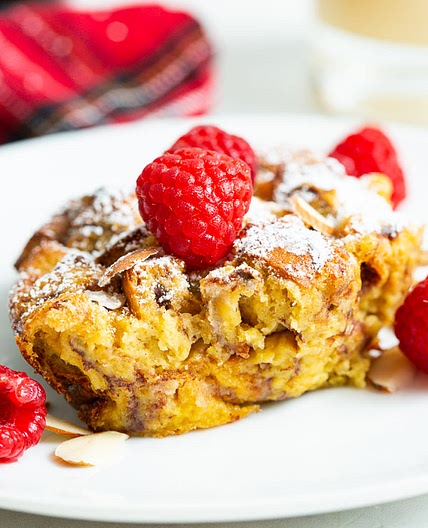 Overnight Eggnog French Toast Casserole
