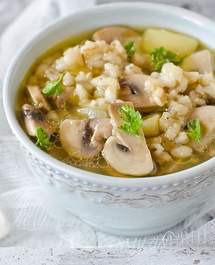 Zingerman's Ann Arbor Mushroom and Barley Soup